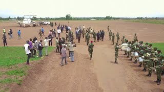 GOUVERNEUR DE LITURI ACCUEILLI POUR LA 3ÈME FOIS A LAÉRODROME DE ARU ARU suisse kinshasa kinsha [upl. by Bayard741]