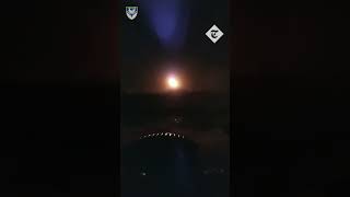 Ukraine war German antiaircraft system fights Russian kamikaze drones in night battle [upl. by Petie]