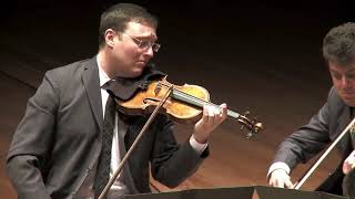 Jerusalem Quartet plays Shostakovich String Quartet No 3 in F major Op 73 [upl. by Scharaga]