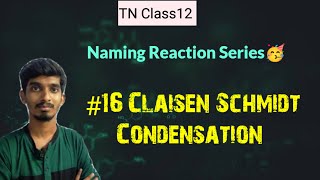 16 Claisen schmidt condensationNaming reaction seriesTN Class12Public Exam 2024 [upl. by Poppo]