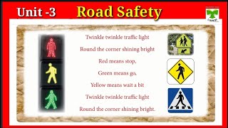 Road safety Song Ennum Ezhuthum English Unit3 Places around us [upl. by Namyh]