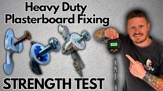 Get the BEST Plasterboard Fixing Results FAST  Fixing Torture Test [upl. by Elleinnad]