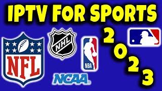 WATCH SPORTS on IPTV in 2023 [upl. by Airoled824]