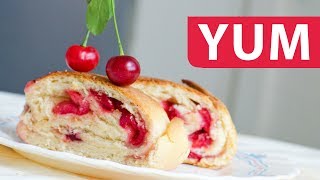 Soft Cherry Strudel Recipe [upl. by Freemon]