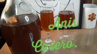 ANIS CASERO DELICIOSO ANIS CASERO🥂🥂🥂GM [upl. by Pitarys]