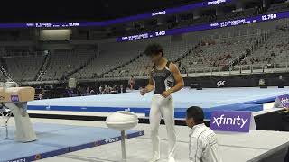 Maksim Kan  Pommel Horse  2024 Xfinity US Championships  Junior Men Day 2 [upl. by Ydak796]