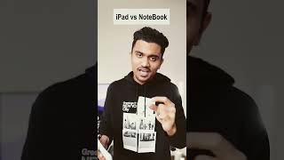 I pad vs notebook 🤑 Not mine  kind smartphone tricks [upl. by Amsirp]