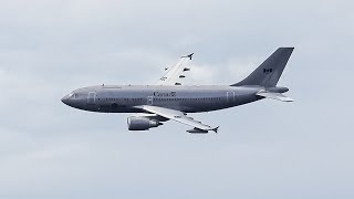 Pacific Airshow Gold Coast Day 1  Canadian Air Force Airbus CC150 Polaris A310304F Low Pass [upl. by Noiram]