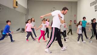 Clases de Hip hop  Infantil  con Adrián Franco Backstreet boys  everybody [upl. by Moyna]