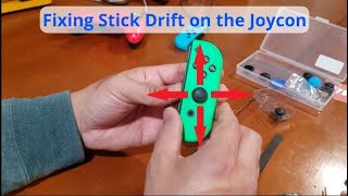 Nintendo Joycon Stick Drift Fix [upl. by Cherice]