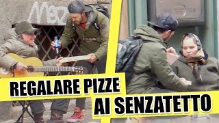 REGALARE PIZZE ai SENZATETTO a NATALE [upl. by Elvira627]