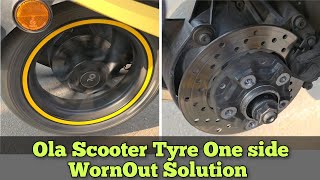 Ola Scooter Tier One Side WornOut Solution [upl. by Columbus854]