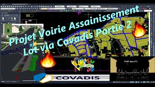 Astuces Covadis  Présentation Projet Voiries sur Covadis Partie 2 [upl. by Ellenehs]