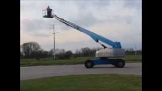 Genie S105 2008 4x4x4 34m wwwpfeifermachinerycom [upl. by Danielle]