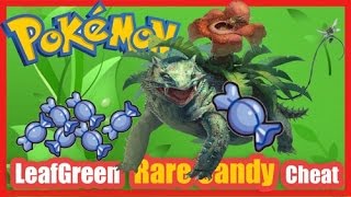 Infinite rare candy cheat Pokèmon Insurgence [upl. by Schatz58]