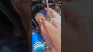 modified air filter fix 😍 slmodified viralvideo bikelover bikemodification ct100lovers [upl. by Leis155]