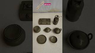 Miniature Clay Cooking Pots shorts [upl. by Anirtak]