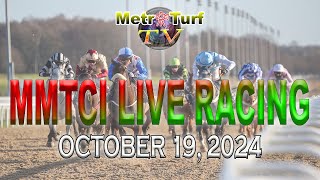 19 October 2024  Philippines Horse Racing Live  Metro Manila Turf Club Inc [upl. by Peyton763]