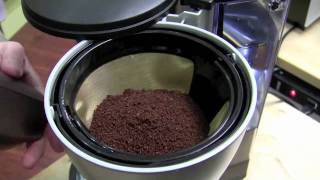 Crew Review Capresso CM200 Coffee Maker [upl. by Refotsirc]