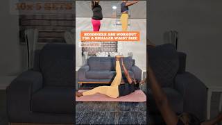 Shrink Your Waistline Easy Abs Workout for Beginnersget smaller waist with this abs workout [upl. by Cassiani716]