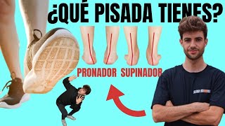 TIPOS DE PISADA🏃‍♂️💨👟 ¿CÓMO PISAR AL CORRER pronador  supinador  neutro [upl. by Rhiana]