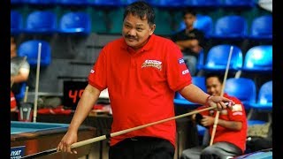 EFREN REYES v STRICKLAND in Vegas Earl says REYES just LUCKY [upl. by Annawek240]