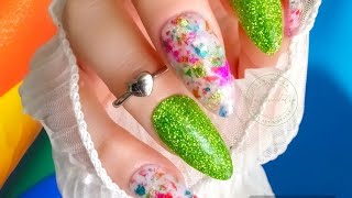 The Daily Nail New Dipnotic Nails Dips amp a PRIDE mani dippowdernails diynails dipnails [upl. by Mosi]