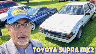 Rare Toyota Supra Mk2 A60 at Bromley Pageant of Motoring 2022 [upl. by Kentiggerma]