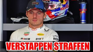 Megastraf zit Verstappen dwars foutloze Sainz wint [upl. by Deenya]