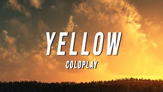 Coldplay  Yellow TikTok Remix Lyrics [upl. by Yolane]