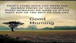 Inspirational Good Morning Video Message  Good Morning wishes quotes SMS [upl. by Uokes92]