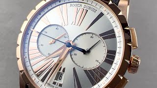 Roger Dubuis Excalibur Chronograph DBEX0390 Roger Dubuis Watch Review [upl. by Llehsad]