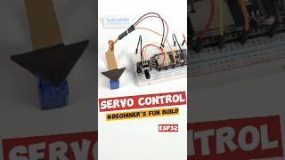 Control a Servo with a Potentiometer Using ESP32 🕹️📐 [upl. by Hullda]