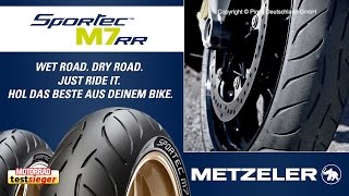 Metzeler Sportec M7 RR  Werbespot 2015 [upl. by Gerti498]