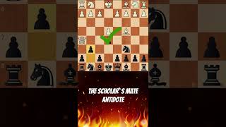 The Best Way to Punish The Scholars Mate chess chesstraps [upl. by Acirat]