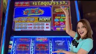 11000000 Megabucks Slot Play Las Vegas [upl. by Leinoto]