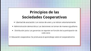 Sociedades Cooperativas [upl. by Behka]