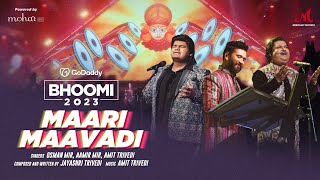 Maari Maavadi  GoDaddyIN Bhoomi 2023  Amit Trivedi  Osman Mir Aamir Mir Gujarati Navratri Garba [upl. by Ecyac430]