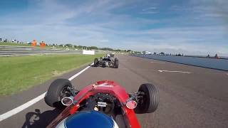 Historic Formula Ford  Thruxton Race 1  Cameron Jackson 2018 [upl. by Schechinger]