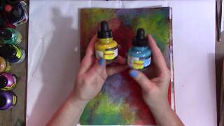 How to use all that liquid acrylic ink we bought on clearance [upl. by Siclari11]