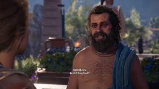 Assassins Creed Odyssey  Unearthing the Truth Kassandra Plays Kleon Supporter Cutscene 2018 [upl. by Nnalyrehs]