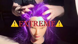 ASMR ⚠️EXTREME⚠️Head amp face massage fast amp aggressive scratching tapping rubbing No talking 😴 [upl. by Oisinoid]