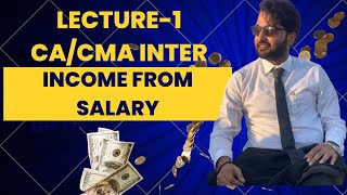 SALARY LECTURE 1 l NOV 2024 EXAM l AY 202425 l CACMA INTER l DEEPAK PATHAK [upl. by Lyndel]