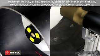 Measurement if ID ovality roundness concentricity cylindricity coaxiality RF096 modules [upl. by Coben]