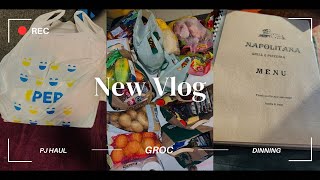 New Vlog Sleepwear haul Monthly groceryDinning Out African YouTuberroadto1k [upl. by Konstantine]