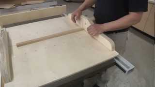 5 Cuts to a quotPerfectquot CrossCut Sled [upl. by Kinelski]