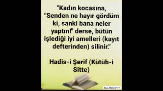 Hadisi şerif hadis [upl. by Cirri]