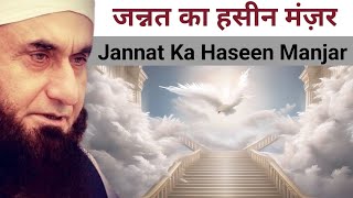 जन्नत का हसीन मंज़र  Jannat Ka Haseen Manjar  Moulana Tariq Jameel Bayan [upl. by Hali]