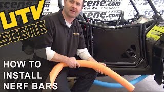 How to Install UTV Inc Nerf Bars [upl. by Yddub]