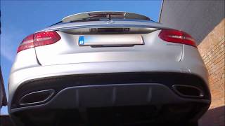 Mercedes C200 2017 stock exhaust sound [upl. by Reinhold]